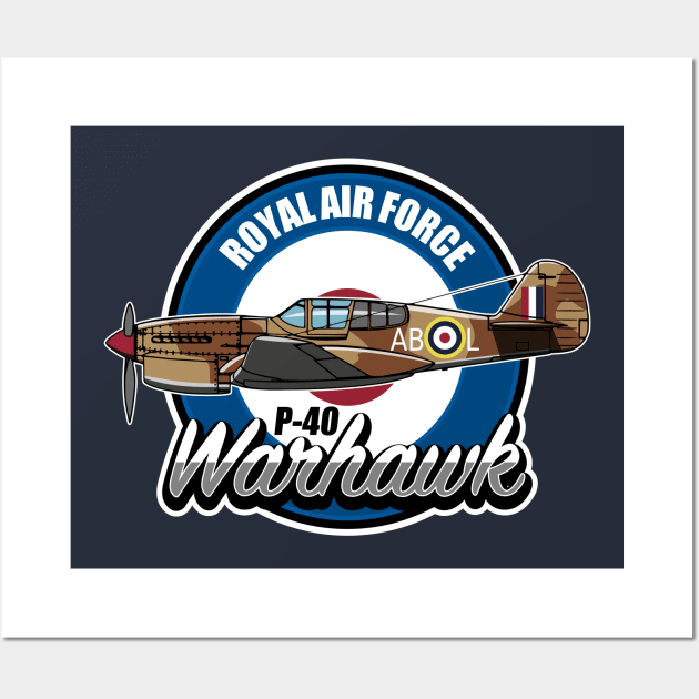 P-40 Warhawk Wall Art by Firemission45